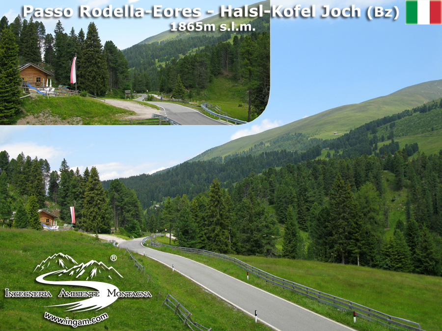 Passo Rodella-Eores - Halsl-Kofel Joch